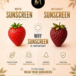 ☀️ Your skin faces the sun every single day—protect it every single day! 🧴✨ Sunscreen isn't just fo
