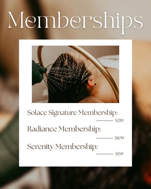 Make relaxation a part of your routine with a Solace Flow Membership!

Designed to make consistent s