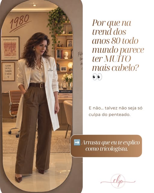 A trend dos anos 80 me fez reparar em uma coisa: todo mundo ficou impressionado com o VOLUME dos cab