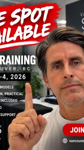 🚨 ONE SPOT JUST OPENED UP! VANCOUVER SMP TRAINING | OCT 2–4
Ready to take your career to the next l