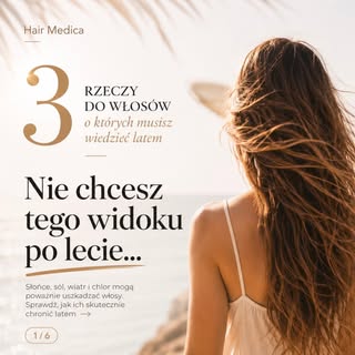 🤔Twoje włosy po lecie są suche, matowe i bardziej się łamią?
To nie przypadek 🫥 słońce, sól morska