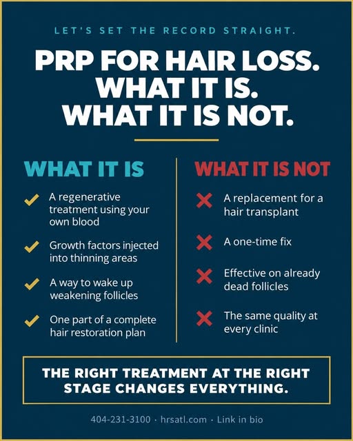 PRP is one of the most talked about hair loss treatments right now. It is also one of the most misun