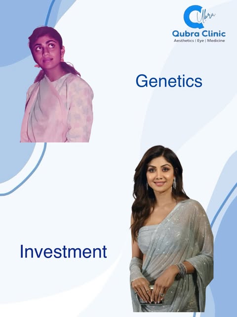 Born with it. Yes!! But a little investment goes a long way. 

#celebrites #makeover #qubraclinic #a