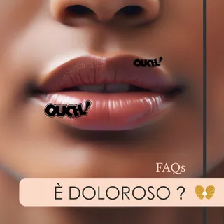 Rispondiamo ad una domanda che ci viene posta spesso: le iniezioni sulle labbra sono dolorose? 💥

