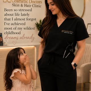 Sometimes life moves so fast we forget to look back.
Little me dreamed of becoming a doctor.

Now it