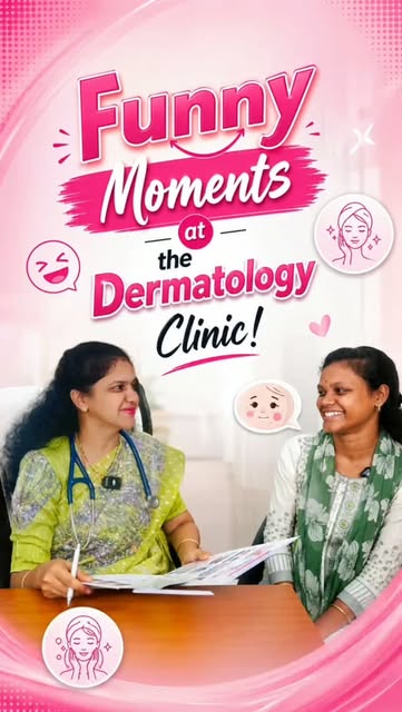 😂🩷 The treatment was serious… but the conversations were pure comedy! 😄✨

Some clinic moments are
