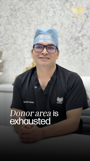 Donor area exhausted. Now what?

When the usual donor area doesn’t have enough grafts left, a hair t