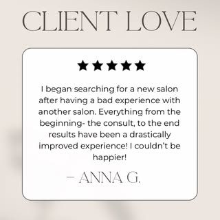 “I wish I had found you sooner.”

This guest came to me after a bad hair extensions experience elsew