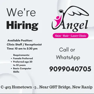 We are hiring Clinic Staff 
If interested call on 9099040705
#job #clinicjob #receptionist #ahmedaba