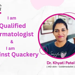 Say no to Fake Dermatologist and chose your doc wisely 
#dermatologist #drkhyatipatel #drkhyatiskinc