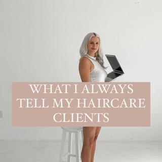 What I always tell my haircare clients👇

“Your healthy hair journey is not a one-wash-wonder, it ta