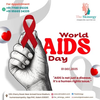 Today, on World AIDS Day (December 1, 2025), we stand together to raise awareness, fight stigma, and