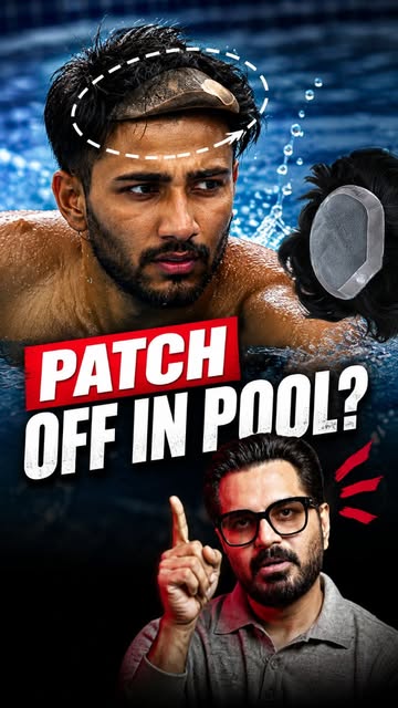 Worried your hair patch might come off while swimming? 👀

It’s usually not as simple as blaming the