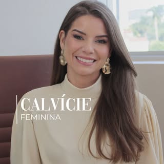 Você sabia que a calvície também afeta nós mulheres? 

✨Recebo muitas pacientes no meu consultório e