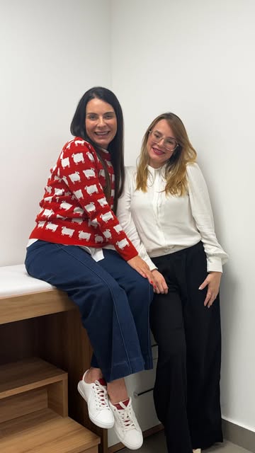Bate-bola da Dermato… com @draluciane_dermato  e @dramanuellacorrea 

Coordenadora e aluna da pós em