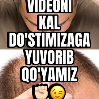 VIDEONI KAL YOKI TEPA KAL DO’STLARIMIZGA YUVORIB QO’YAMIZ😆🙌🏼

SHAFFOF OTZIV✊🏻- PART 1 

Doktor @