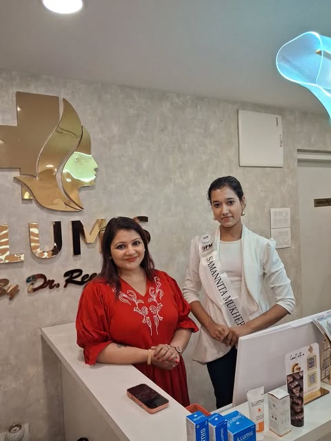 During my Miss Universe West Bengal Grand Finale preparation, I visited this beautiful clinic for a 