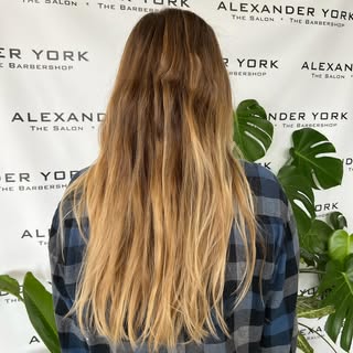 Some days I really can’t keep my hands off people’s hair. Especially when your kid says, mom chop it