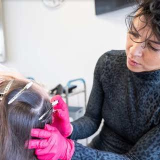 Did you know that micro-pigmentation/scalp tattooing restores the hairline if you're experiencing ha