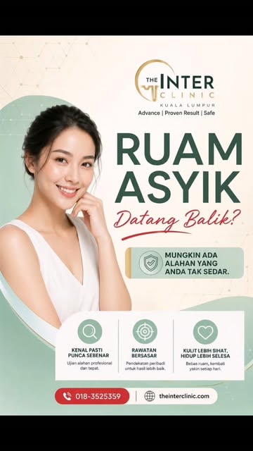 “Kenapa ruam ni datang balik lagi?”
Kalau soalan ini pernah bermain di fikiran anda, anda bukan seor