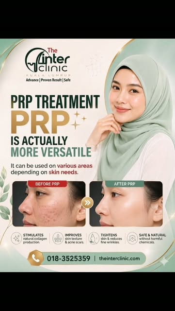 PRP may be more versatile than you think. 👀✨
Not every skin concern needs the same approach.
PRP ma