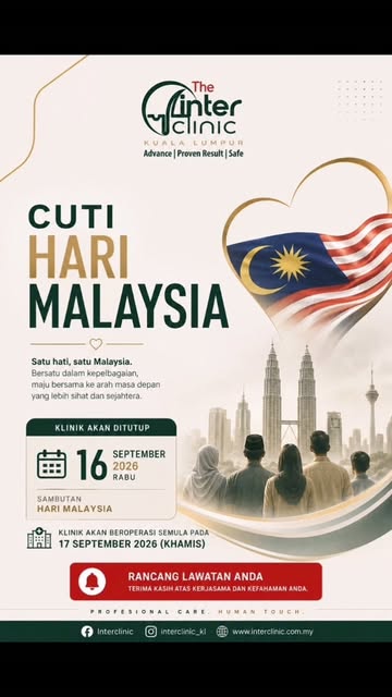 Satu Hati, Satu Malaysia. 🇲🇾✨
​Kesihatan yang baik adalah inspirasi utama untuk kita terus maju be