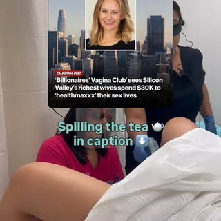 “Billionaires’ Vagina Club?” 👀

That headline definitely grabbed attention... but here’s the part t