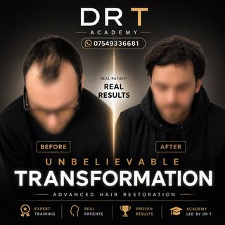 REAL PATIENT. REAL RESULTS.

Hair loss doesn’t define you — but the right decision can change everyt
