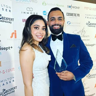 WE WON! I’m so proud to win the ‘Best Aesthetic Doctor in the UK’ award. Also humbled to win Highly 