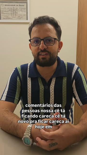 Cuidar dos cabelos vai muito além da estética.  E é sobre isso esse feedback do nosso paciente.😉

F