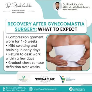 With proper technique and post-op care, gynecomastia surgery delivers a flatter, masculine chest wit