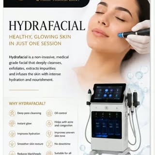 HydraFacial is a gentle skin treatment that cleanses, hydrates, and refreshes your skin. #HydraFacia