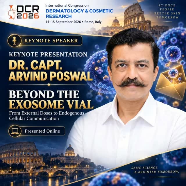 Delighted to have delivered my keynote presentation at ICDCR 2026 in virtual mode on “Senolytics and