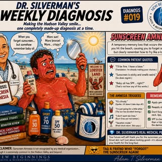 ☀️ Diagnosis #019: Sunscreen Amnesia

📋 Case Report

Today’s patient walked into the office proudly