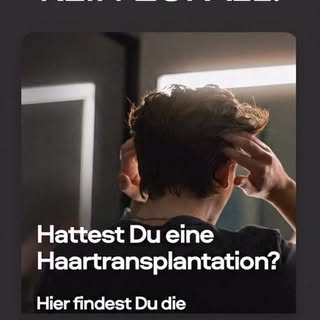 Nach der Haartransplantation beginnt die wichtigste Phase: die richtige Nachsorge.

In den ersten 14