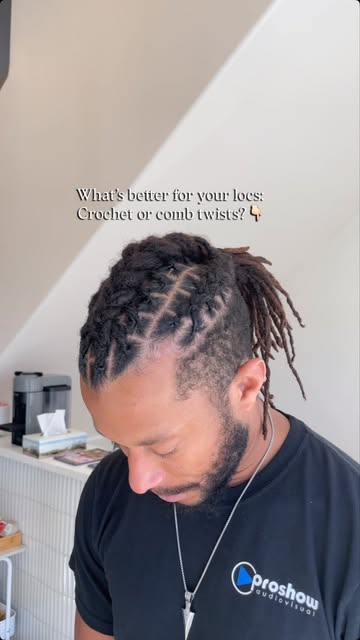 Crochet vs comb twists- both can be used to maintain and shape your locs, but the right technique de