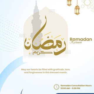 Ramadan Mubarak 🌙
Wishing you a month filled with gratitude, renewal, and positive transformation.

