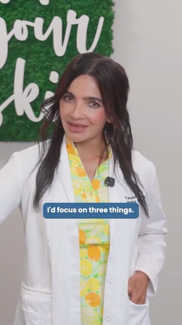 If Dr. Tareen were resetting her skincare routine for fall, she’d keep it simple. 

☀️ Daily protect