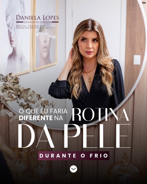 No frio, eu não manteria a rotina da pele exatamente igual ao restante do ano.

Se a pele começa a f
