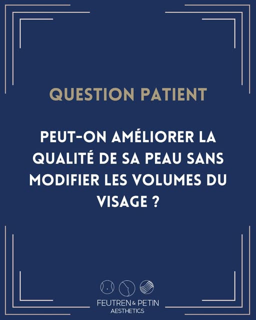 Améliorer sa peau ne signifie pas forcément modifier les volumes de son visage. ✨

Il existe différe