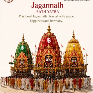 The festival of divine love and eternal hope.
Wishing everyone a blessed Rath Yatra.

#jagannathrath