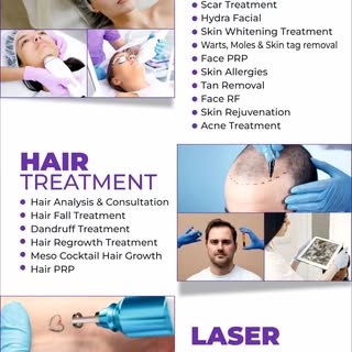 Our services 💫
DERMACURE 💜
SKIN.HAIR.LASER.GENERAL CLINIC 
#skincare 
#prphairlosstreatment 
#mnrf