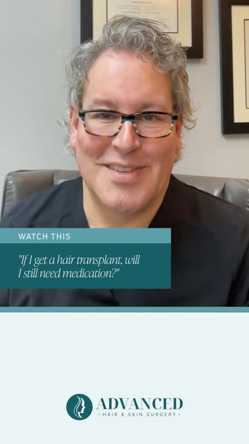 A hair transplant restores hair to areas that have already thinned or become bald—but it doesn’t tre