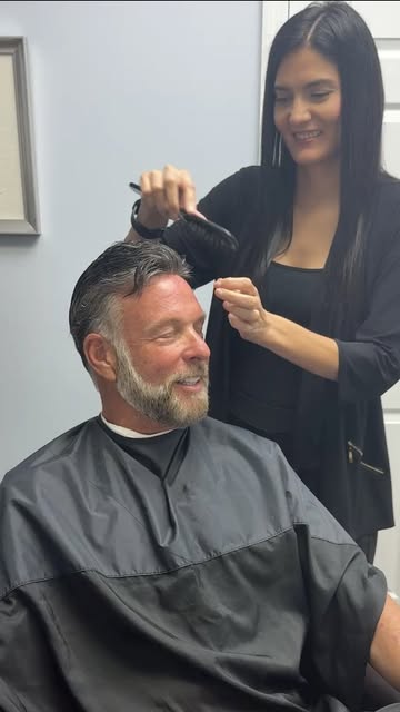After nearly 50 years of trying every hair replacement method available, Marty has finally found "th