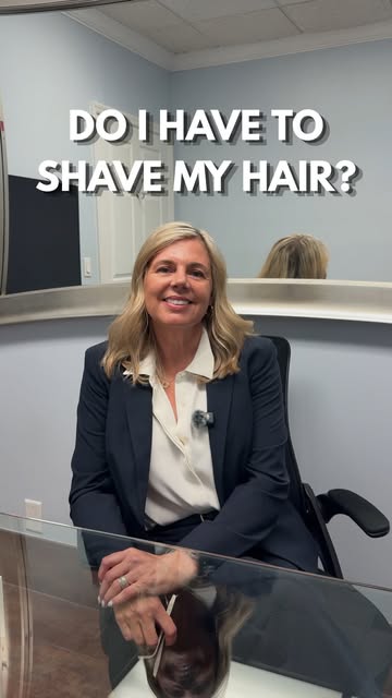Do you have to shave your hair? This is one of the questions we receive most often, especially from 