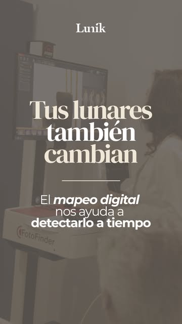 Lo que hoy apenas se ve, mañana puede marcar la diferencia. 🔎

En la prevención del melanoma, el se