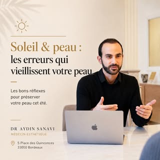 ☀️ Le soleil est indispensable à notre bien-être… mais il est aussi le premier facteur du vieillisse