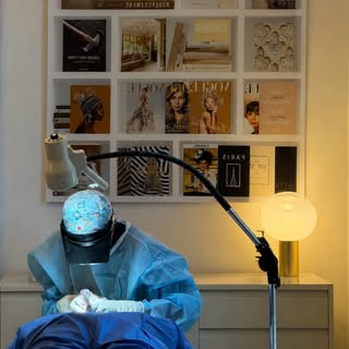La greffe capillaire est avant tout un acte de précision.

Ici, une extraction de greffons réalisée 