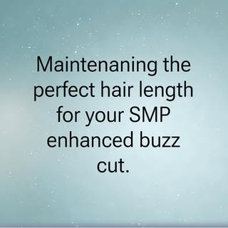 This is really important. The world’s best SMP would look terrible with the wrong length hair. Keep 