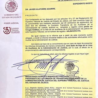 Gracias a los señores Magistrados y a la Magistrada integrantes de la Comisión de Auxiliares de la A